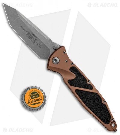 Microtech Socom Elite T/E Manual Folding Knife Tan (4" Apocalyptic) 161-10APTA 6 Microtech Socom Elite T/E Manual Folding Knife Tan (4" Apocalyptic) 161-10APTA - Image 4