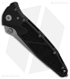 Microtech Socom Elite Tanto Manual Knife Black (4" Stonewash Serr) 161-11 8 Microtech Socom Elite Tanto Manual Knife Black (4" Stonewash Serr) 161-11 -Microtech Microtech Socom Elite Tanto Black SW serr BHQ 10778 er spine