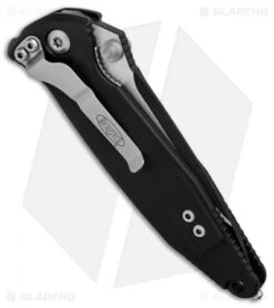 Microtech Socom Elite Tanto Manual Knife (4" Black Serr) 161-2 -Microtech Microtech Socom Elite Tanto Black Serr BHQ 11918 er side
