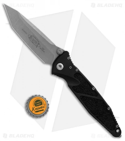 Microtech Socom Elite Manual Tanto Knife Black (4" Apocalyptic) 161-10AP 6 Microtech Socom Elite Manual Tanto Knife Black (4" Apocalyptic) 161-10AP - Image 4