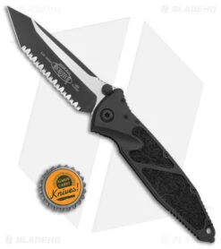 Microtech Socom Elite Tanto Manual Knife (4" Tactical Full Serr) 161-3T -Microtech Microtech Socom Elite Tanto Manual Tactical Full Serr 161 3T BHQ 139137 jr bottlecap