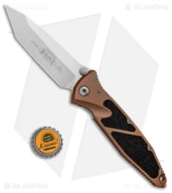 Microtech Socom Elite Tanto Manual Knife Tan (4" Stonewash) 161-10TA -Microtech Microtech Socom Elite Tanto Manual Tan SW 161 10TA BHQ 81893 jr bottlecap