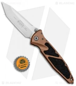 Microtech Socom Elite T/E Manual Knife Tan (4" Satin) 161-4TA -Microtech Microtech Socom Elite Tanto Tan Satin 161 4TA BHQ 10592 jr bottlecap