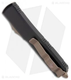 Microtech Spartan Ultratech S/E OTF Automatic Knife (3.4" Bronze) 121-13ML -Microtech Microtech Spartan Ultratech Molon Labe SE Auto Bronze 121 13ML BHQ 37100 jr side