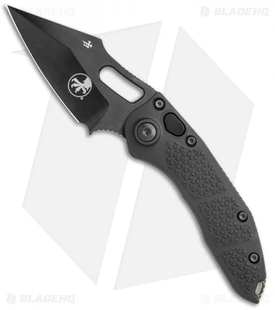 Microtech Signature Series Stitch Automatic Knife Tactical (3.8" DLC) 169-1DLCTS 3 Microtech Signature Series Stitch Automatic Knife Tactical (3.8" DLC) 169-1DLCTS