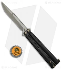 Microtech Tachyon III Balisong Butterfly Black (4.5" Bronze) 173-13 -Microtech Microtech Tachyon III Balisong Butterfly Black Bronze 173 13 BHQ 74512 jr bottlecap