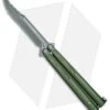 Microtech Tachyon III Balisong Butterfly OD Green (4.5" Serrated Top Swedge OD) 1 Microtech Tachyon III Balisong Butterfly OD Green (4.5" Serrated Top Swedge OD) -Microtech Microtech Tachyon III Balisong Butterfly OD Green Serraded Top Swedge OD 173 1GR BHQ 77872 jr