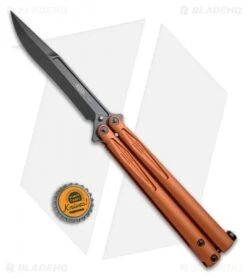 Microtech Tachyon III Balisong Butterfly Orange (4.5" Black) 173-1DLCOR 10 Microtech Tachyon III Balisong Butterfly Orange (4.5" Black) 173-1DLCOR -Microtech Microtech Tachyon III Balisong Butterfly Orange Black 173 1DLCOR BHQ 52646 jr bottlecap