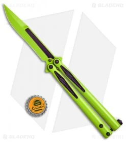 Microtech Tachyon III Balisong Butterfly Incredible (4.5" Green/Purple) 173-1IH 9 Microtech Tachyon III Balisong Butterfly Incredible (4.5" Green/Purple) 173-1IH -Microtech Microtech Tachyon III incredible green purple 1731IH BHQ 68760 er size