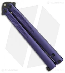 Microtech -Microtech Microtech Tachyon III purple black BHQ 71370 er spine