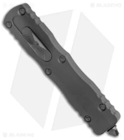 Microtech Tactical Dirac Delta OTF Automatic Knife Black (3.75" Black) 227-1T -Microtech Microtech Tactical Dirac Delta OTF Auto Black Black BHQ 112136 jr spine