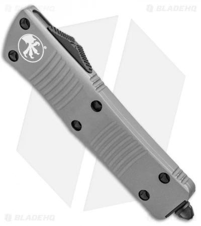 Microtech Troodon D/E OTF Automatic Knife Gray (3" Black) 4 Microtech Troodon D/E OTF Automatic Knife Gray (3" Black) - Image 2