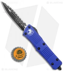 Microtech Troodon D/E OTF Automatic Knife Purple (3" Black Full Serr) 9 Microtech Troodon D/E OTF Automatic Knife Purple (3" Black Full Serr) -Microtech Microtech Troodon DE OTF Auto Purple Black Full Serr 138 3PU BHQ 96887 jr bottlecap
