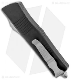 Microtech Troodon D/E OTF Automatic Knife (3" Stonewash Serr) 138-11 8 Microtech Troodon D/E OTF Automatic Knife (3" Stonewash Serr) 138-11 -Microtech Microtech Troodon DE OTF Auto SW Serr 138 11 BHQ 6107 jr side