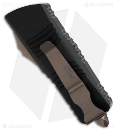 Microtech Mini Troodon Hellhound OTF Automatic Knife Black (1.9" Bronze) 819-13S 5 Microtech Mini Troodon Hellhound OTF Automatic Knife Black (1.9" Bronze) 819-13S - Image 3