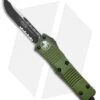 Microtech Troodon S/E OTF Automatic Knife OD Green (3" Black Serr) -Microtech Microtech Troodon OTF Auto OD Green Serr 139 2OD BHQ 72301 ns