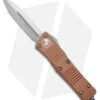 Microtech Troodon D/E OTF Automatic Knife Tan (3" Stonewash) 138-10TA -Microtech Microtech Troodon OTF Auto Tan Dagger 138 10TA BHQ 27161 ns