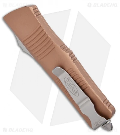 Microtech Troodon D/E OTF Automatic Knife Tan (3" Stonewash) 138-10TA 5 Microtech Troodon D/E OTF Automatic Knife Tan (3" Stonewash) 138-10TA - Image 3