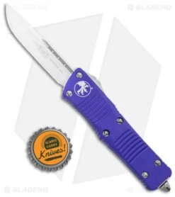 Microtech Troodon OTF S/E Automatic Knife Purple (3" Satin) 9 Microtech Troodon OTF S/E Automatic Knife Purple (3" Satin) -Microtech Microtech Troodon OTF SE Auto Purple Satin 139 4PU BHQ 97950 jr bottlecap