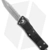 Microtech Troodon S/E OTF Automatic Knife Black Distressed (3" Apocalyptic) -Microtech Microtech Troodon SE OTF Auto Black Distressed Apocalyptic 138 12DBK BHQ 102480 jr