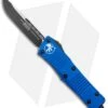 Microtech Troodon S/E OTF Automatic Knife Blue (3" Black) 139-1BL -Microtech Microtech Troodon SE OTF Auto Blue Black 139 1BL BHQ 12629 jr