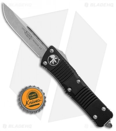 Microtech Troodon S/E OTF Automatic Knife (3" Stonewash) 139-10 6 Microtech Troodon S/E OTF Automatic Knife (3" Stonewash) 139-10 - Image 4