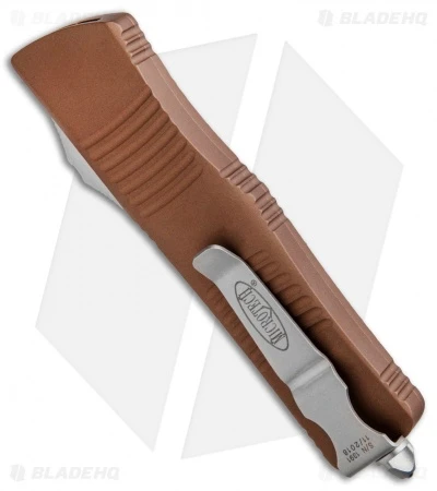 Microtech Troodon S/E OTF Automatic Knife Tan (3" Satin) 139-4 TA 5 Microtech Troodon S/E OTF Automatic Knife Tan (3" Satin) 139-4 TA - Image 3