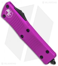 Microtech Troodon S/E OTF Automatic Knife Violet (3" Black Serr) 139-2VI -Microtech Microtech Troodon SE OTF Auto Violet Black Serr 139 2VI BHQ 97948 jr spine