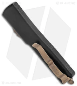 Microtech UTX-70 CA Legal S/E OTF Automatic Knife (1.90" Bronze) CA148-13 -Microtech Microtech UTX 70 CA Legal SE OTF Auto Bronze BHQ 139156 jr side