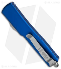 Microtech UTX-70 D/A S/E OTF Automatic Knife Blue (2.4" Stonewash) 148-10BL 8 Microtech UTX-70 D/A S/E OTF Automatic Knife Blue (2.4" Stonewash) 148-10BL -Microtech Microtech UTX 70 DA OTF SE Automatic Knife Blue 2in SW BHQ 98309 td side