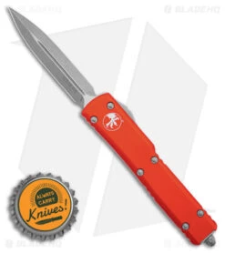 Microtech UTX-70 D/E OTF Automatic Knife Orange (2.4" Apocalyptic) 9 Microtech UTX-70 D/E OTF Automatic Knife Orange (2.4" Apocalyptic) -Microtech Microtech UTX 70 DE OTF AK Orange 2in Apocalyptic BHQ 176102 td size