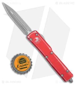 Microtech UTX-70 D/E OTF Automatic Knife Distressed Red Alum (2.4" Apocalyptic) 9 Microtech UTX-70 D/E OTF Automatic Knife Distressed Red Alum (2.4" Apocalyptic) -Microtech Microtech UTX 70 DE OTF Auto Distressed Red Apocalyptic BHQ 178797 jr bottlecap