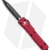 Microtech UTX-70 D/E OTF Automatic Knife Red (2.4" Black)