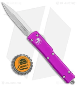 Microtech UTX-70 D/E Dagger OTF Automatic Knife Violet (2.4" Satin) 147-4VI 9 Microtech UTX-70 D/E Dagger OTF Automatic Knife Violet (2.4" Satin) 147-4VI -Microtech Microtech UTX 70 DE OTF Auto Violet Satin BHQ 36245 jr bottlecap