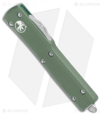 Microtech UTX-70 D/E OTF Automatic Knife OD Green (2.4" Stonewash) 147-10OD 4 Microtech UTX-70 D/E OTF Automatic Knife OD Green (2.4" Stonewash) 147-10OD - Image 2
