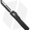 Microtech Signature Series UTX-70 Hellhound Automatic Knife Black (2.4" Black)