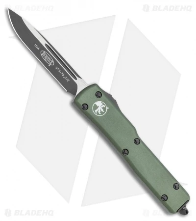 Microtech UTX-70 S/E OTF Automatic Knife Green (2.4" Two-Tone) 148-1 3 Microtech UTX-70 S/E OTF Automatic Knife Green (2.4" Two-Tone) 148-1