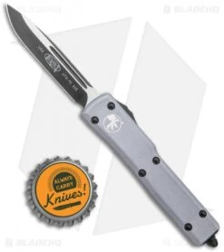 Microtech UTX-70 D/A OTF S/E Automatic Knife Gray (2.4" Black) 9 Microtech UTX-70 D/A OTF S/E Automatic Knife Gray (2.4" Black) -Microtech Microtech UTX 70 SE Gray Black BHQ 98346 jr bottlecap
