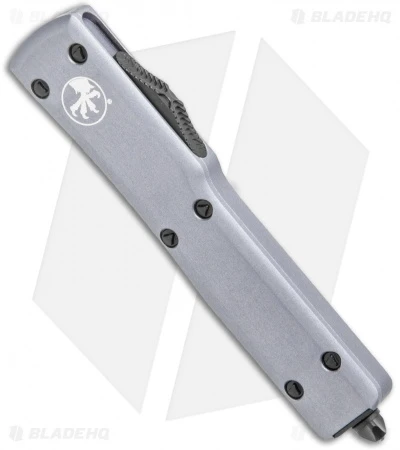 Microtech UTX-70 D/A OTF S/E Automatic Knife Gray (2.4" Black) 4 Microtech UTX-70 D/A OTF S/E Automatic Knife Gray (2.4" Black) - Image 2
