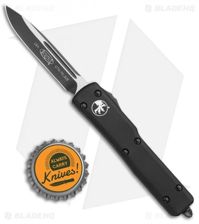 Microtech UTX-70 D/A OTF S/E Tactical Automatic Knife (2.4" Black) 148-1T 6 Microtech UTX-70 D/A OTF S/E Tactical Automatic Knife (2.4" Black) 148-1T - Image 4