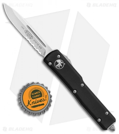 Microtech UTX-70 D/A OTF S/E Automatic Knife (Stonewash Serr) 148-11 6 Microtech UTX-70 D/A OTF S/E Automatic Knife (Stonewash Serr) 148-11 - Image 4
