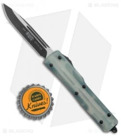 Microtech Signature Series UTX-70 S/E OTF Auto Knife Jade G-10 (2.4" Black) 9 Microtech Signature Series UTX-70 S/E OTF Auto Knife Jade G-10 (2.4" Black) -Microtech Microtech UTX 70 SE Signature Series Jade Green G 10 Black BHQ 125117 jr bottlecap