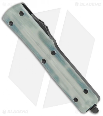 Microtech Signature Series UTX-70 S/E OTF Auto Knife Jade G-10 (2.4" Black) 4 Microtech Signature Series UTX-70 S/E OTF Auto Knife Jade G-10 (2.4" Black) - Image 2