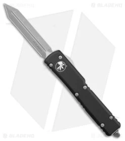 Microtech UTX-70 Spartan OTF Automatic Knife Black Aluminum (2.4" Apocalyptic )