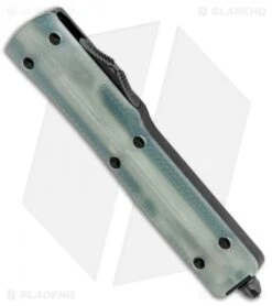 Microtech Signature Series UTX-70 T/E OTF Auto Knife Jade G-10 (2.4" Black) 7 Microtech Signature Series UTX-70 T/E OTF Auto Knife Jade G-10 (2.4" Black) -Microtech Microtech UTX 70 TE OTF Auto Natural G 10 Jade Black BHQ 115903 jr spine