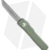 Microtech UTX-70 Tanto Automatic OTF Knife Green (2.4" Apocalyptic) 149-10AP -Microtech Microtech UTX 70 Tanto Automatic OTF Knife Green 2.4in Apocalyptic149 10AP BHQ 115735 LS