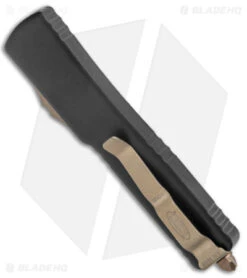 Microtech UTX-70 Tanto T/E Automatic OTF Knife (2.4" Bronze) 149-13 -Microtech Microtech UTX 70 Tanto DA Auto OTF Bronze 149 13 BHQ 140434 jr side