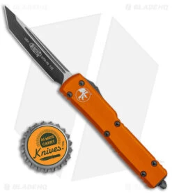 Microtech UTX-70 Tanto D/A OTF Automatic Knife Orange (2.4" Black) 149-1OR 9 Microtech UTX-70 Tanto D/A OTF Automatic Knife Orange (2.4" Black) 149-1OR -Microtech Microtech UTX 70 Tanto DA OTF Auto Orange Black BHQ 6124 jr bottlecap