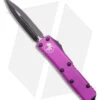 Microtech UTX-85 D/E OTF Automatic Knife Violet (3.2" Black) 232-1VI