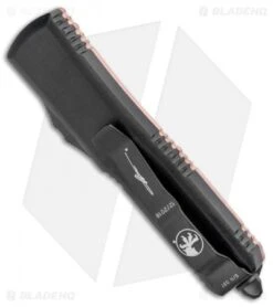 Microtech UTX-85 D/E OTF Automatic Knife Copper (3.125" Black) 232-1CP -Microtech Microtech UTX 85 DE OTF Auto Copper Black 232 1CP BHQ 95399 jr side